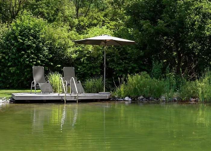 Romantic Wooden Lodge,sauna,schwimmteich,alleinstehend,absolut Ruhig